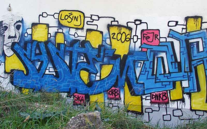 Grafiti u Malom Lošinju