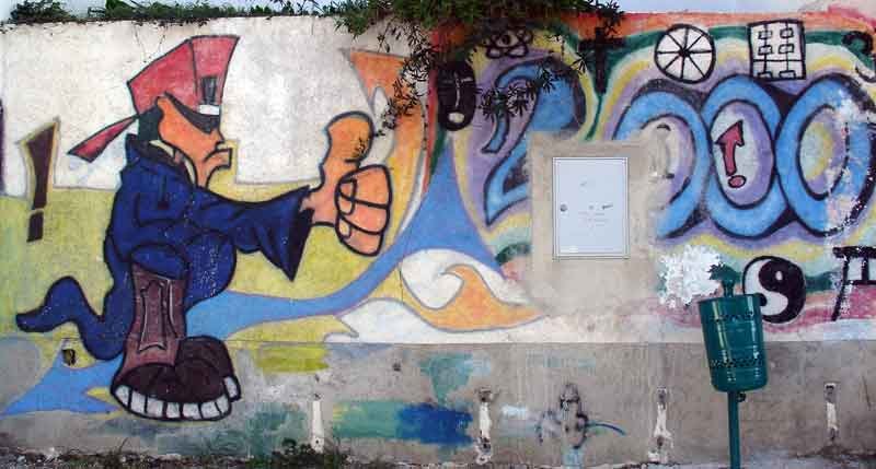 Grafiti u Malom Lošinju